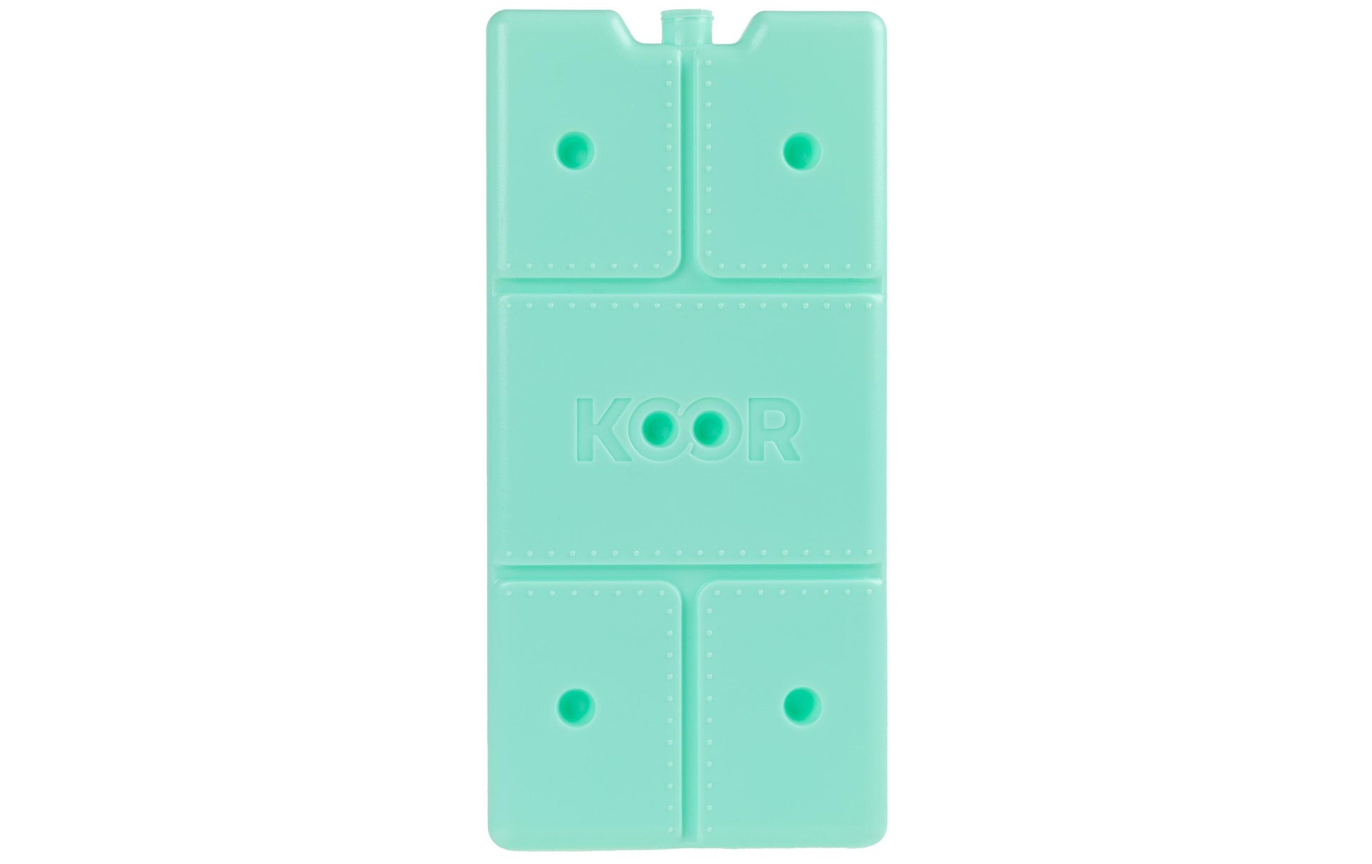 KOOR Kühlelement Arctico L – lebensmittelecht, 525 g, 120×20×250 mm – Mint – 2 Stk.