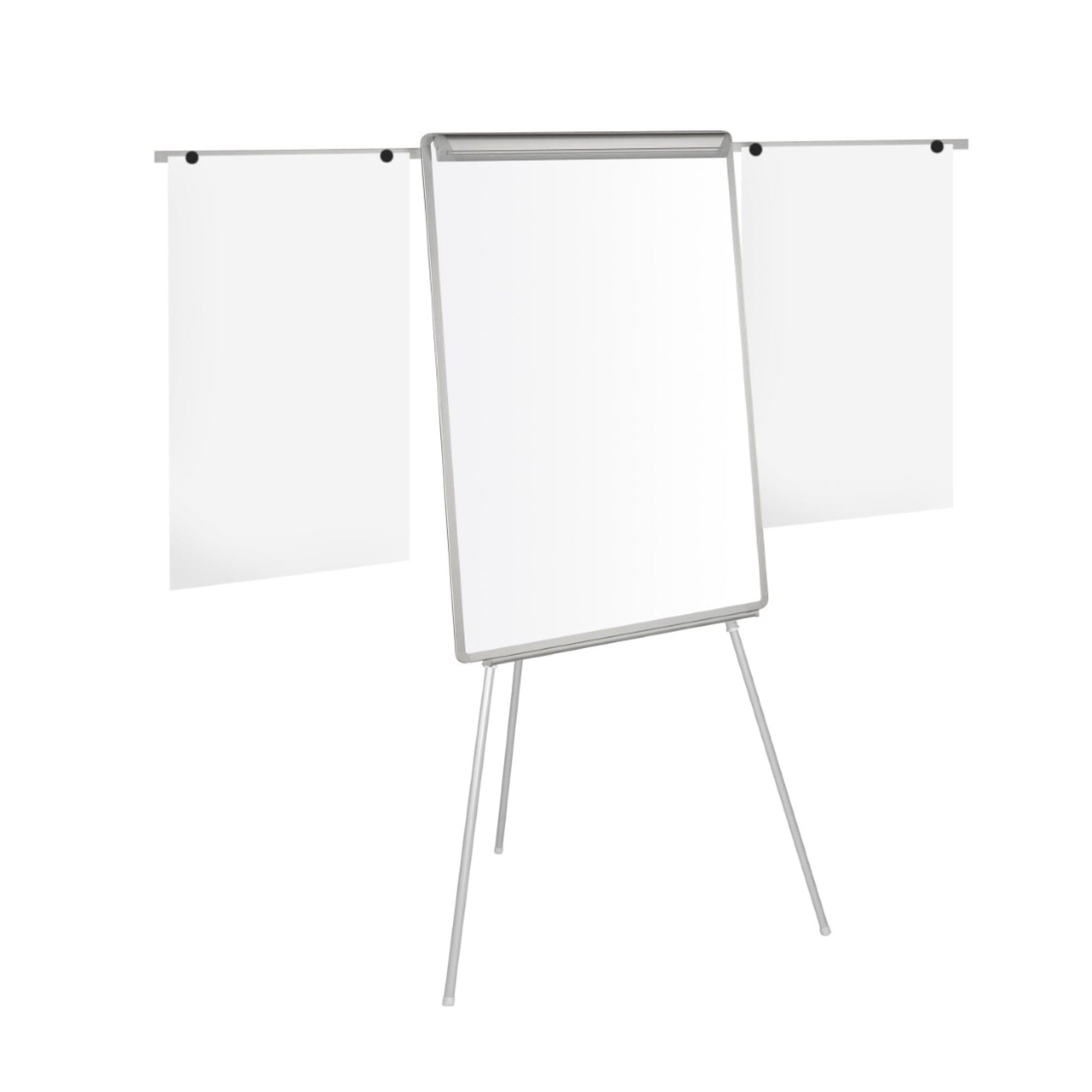 Q-CONNECT Flipchart – 70 × 100 cm, weiss, Metall