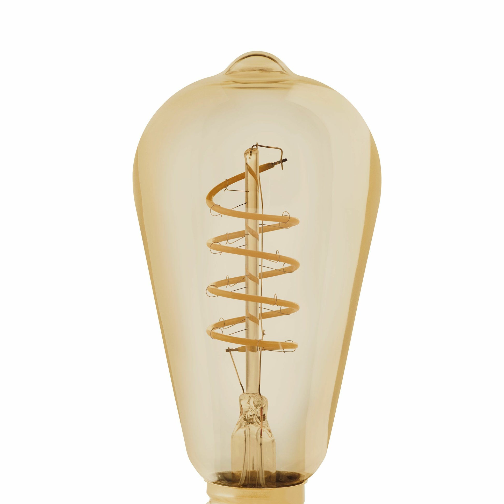 EGLO LED-Leuchtmittel E27 ST64 – Warmweiss 2000 K, 245 lm, 4 W – IP20 – 1 Stk., Glas