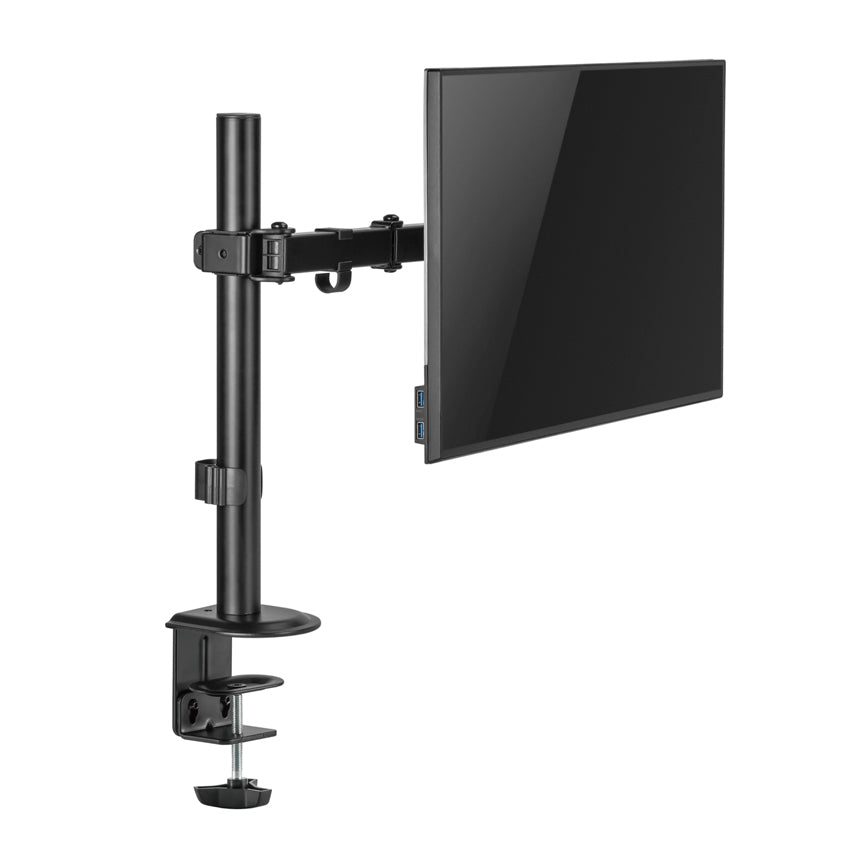 LC-Power LC-EQE-A32B – Monitorarm Tischhalterung – Klemme/Durchführung – 1 Monitor – 17–32"