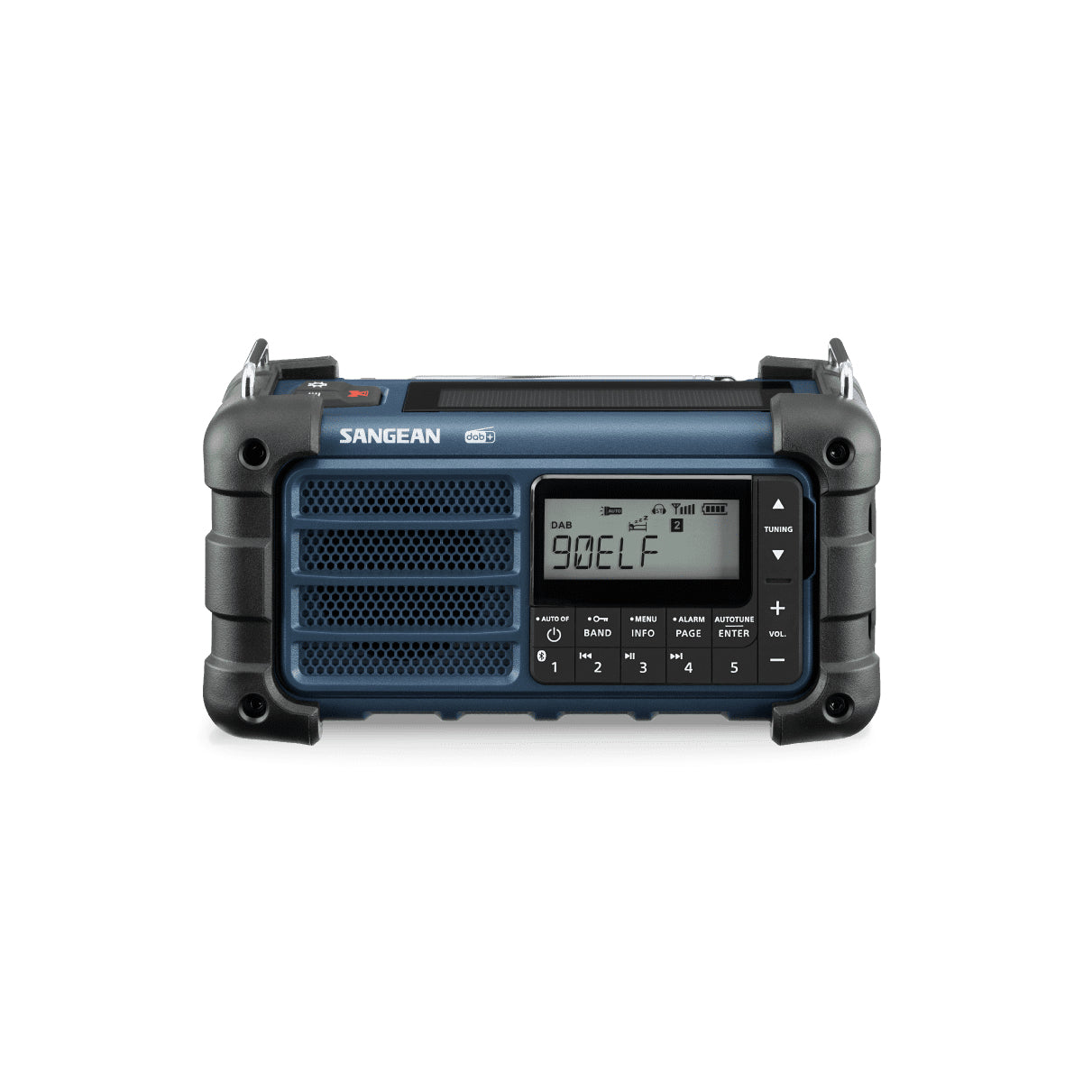 Sangean MMR-99DAB+ – DAB-/Internetradio – Portabel – DAB+, UKW, Bluetooth, Akkubetrieb – Blau