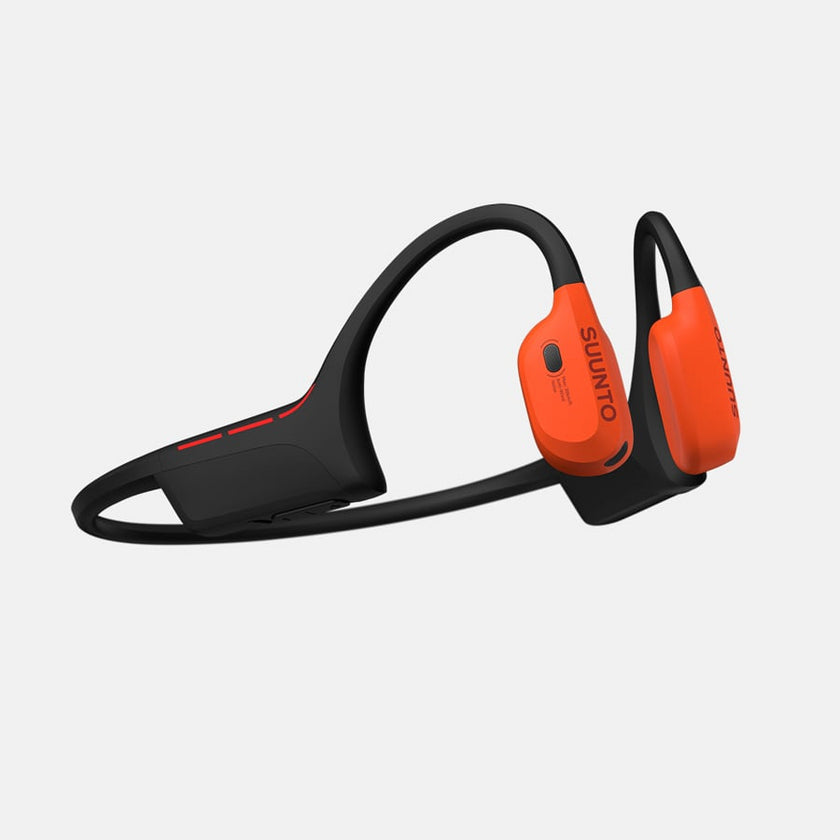 Suunto Wing 2 Over-/On-Ear Kopfhörer (Consumer) – Ohrbügel, Stereo, BT, Schwarz/Orange, BT 5.3