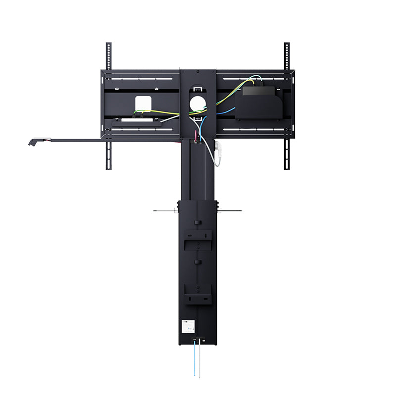 Hagor Wandlift (bodenstehend) – 55–100" – VESA 200×200–900×600 – bis 135 kg, Motorisiert, Schwarz