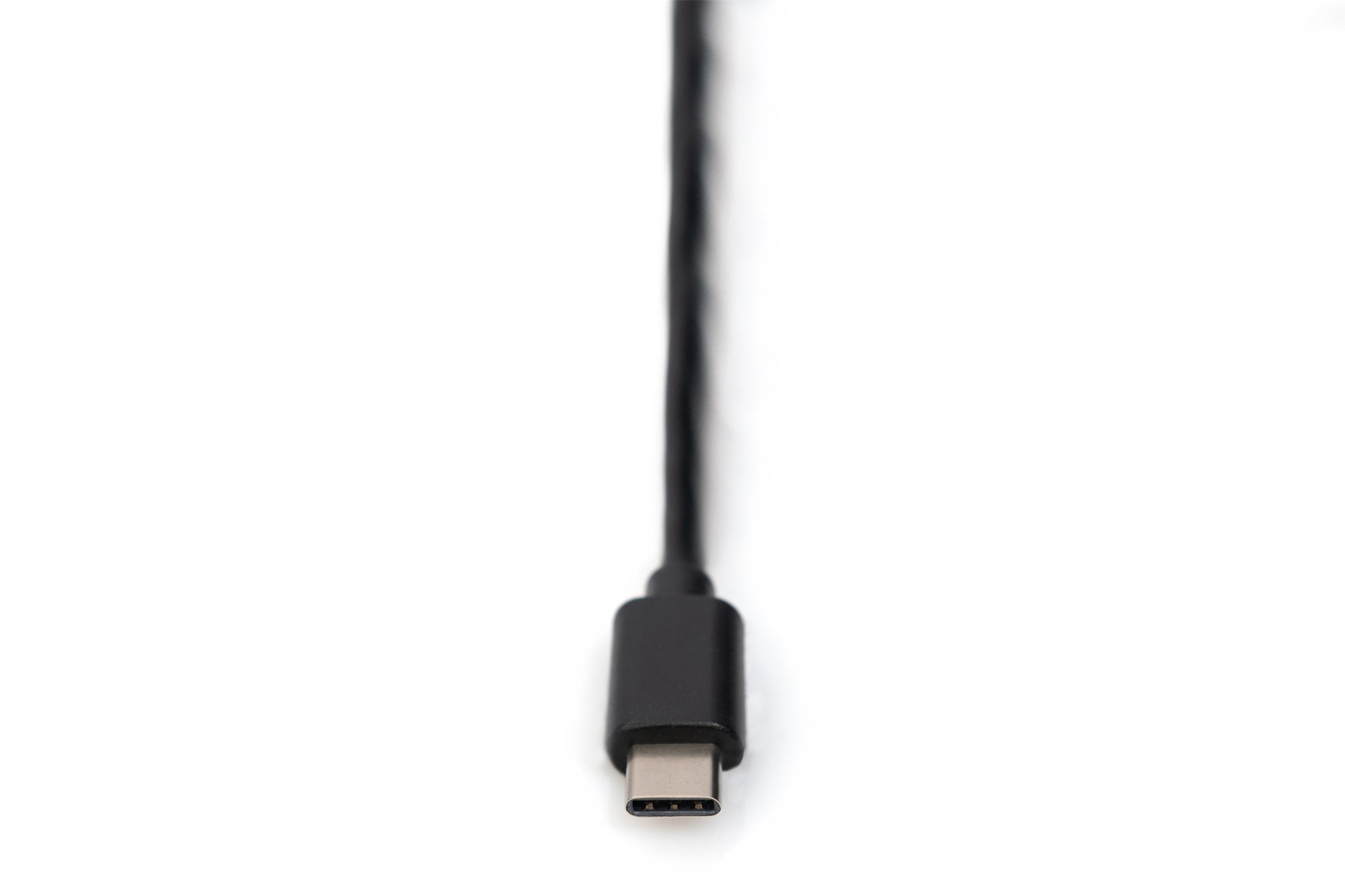 Digitus Seriell-Adapter USB-C zu DB-9 (RS-232, 9-pol, männlich zu männlich) – 1 m – Schwarz