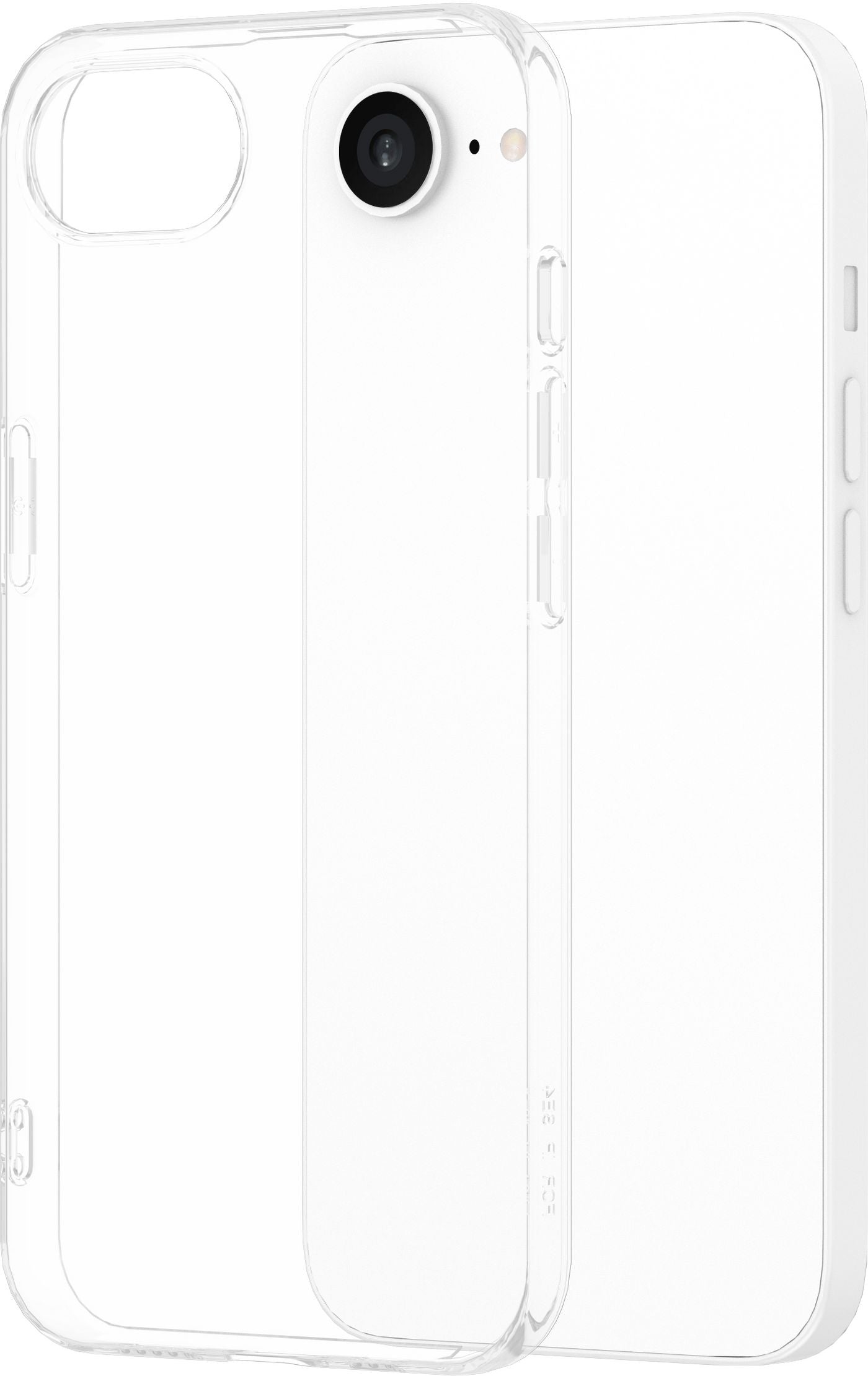 eSTUFF INFINITE (GRS) VIENNA Backcover – für iPhone, recyceltes TPU, transparent, GRS-zertifiziert