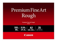 Canon Premium FineArt Rough Fotopapier – rau, A2, 25 Blatt