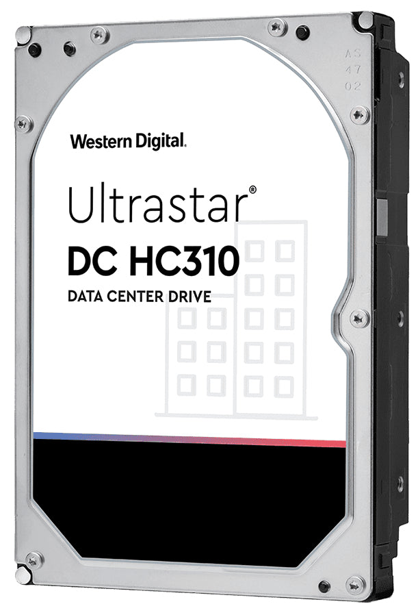 Western Digital Ultrastar DC HC310 – 6 TB, 3,5" SAS, 7'200 U/min