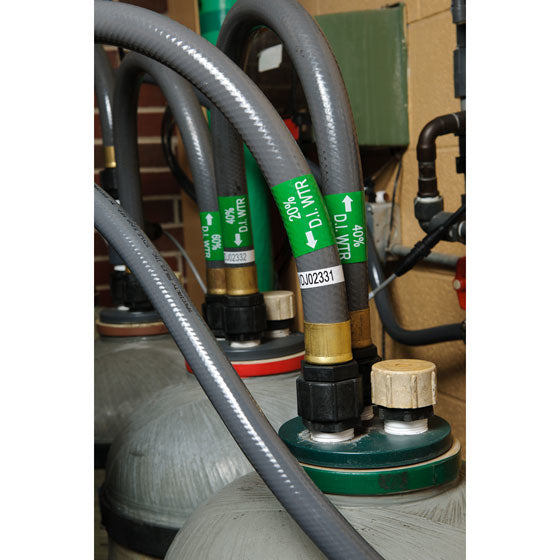 Brady Vinyl-Industrieband – Grün – 19 mm × 6,4 m – für Brady BMP21 PLUS/IDPAL/LABPAL