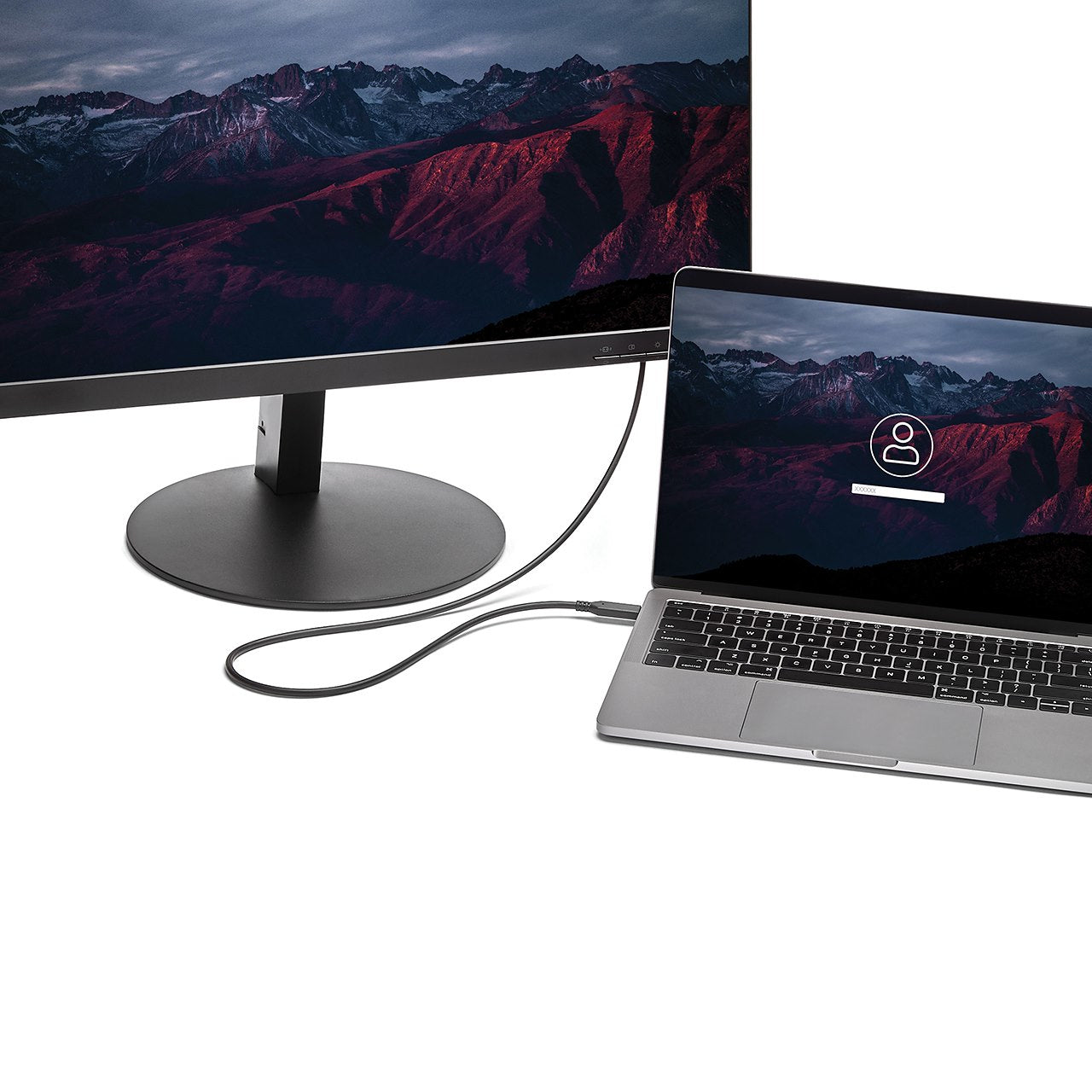 StarTech.com USB-C (Stecker) auf Mini DisplayPort (Stecker) Adapter, 4K@60 Hz, 1,8 m