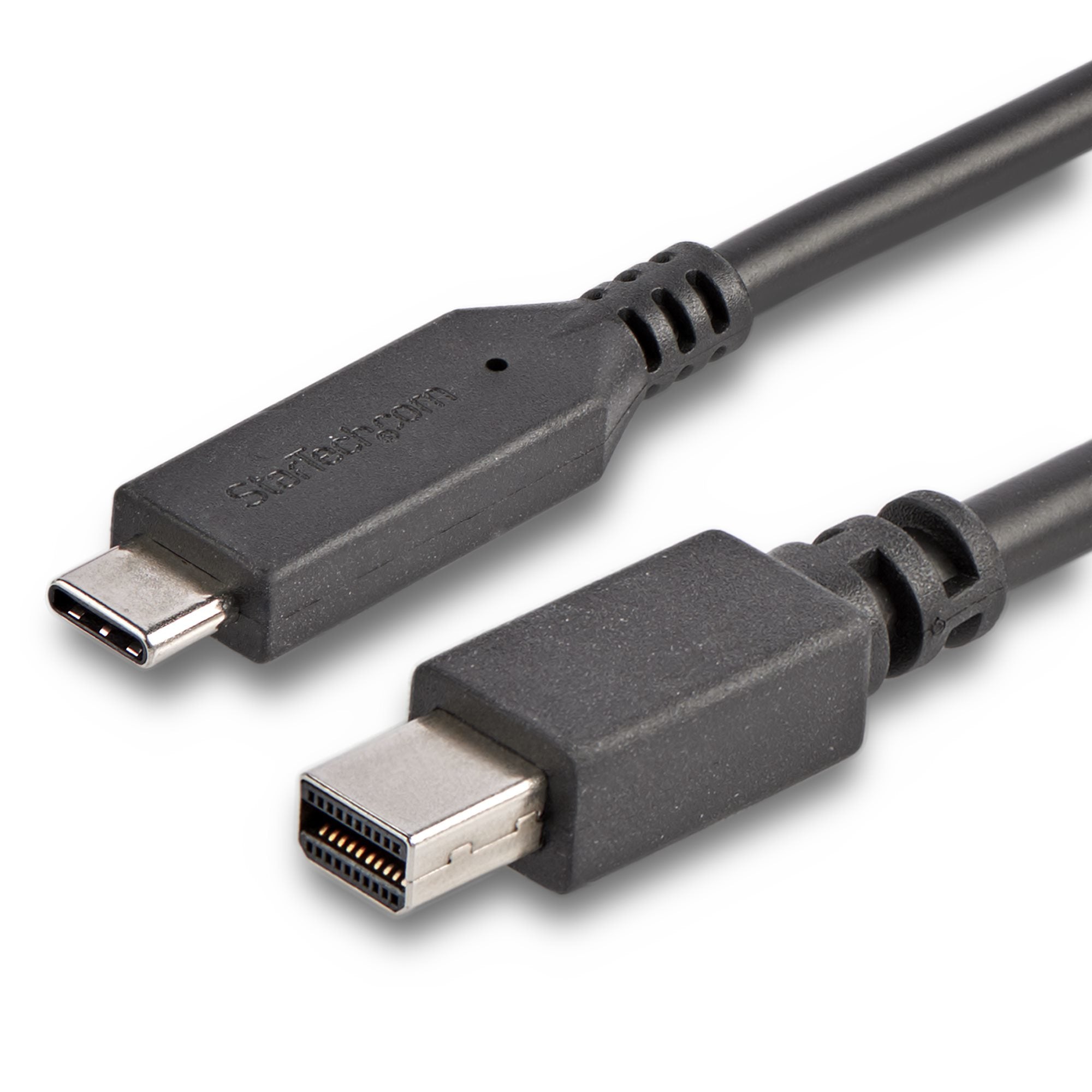StarTech.com USB-C (Stecker) auf Mini DisplayPort (Stecker) Adapter, 4K@60 Hz, 1,8 m