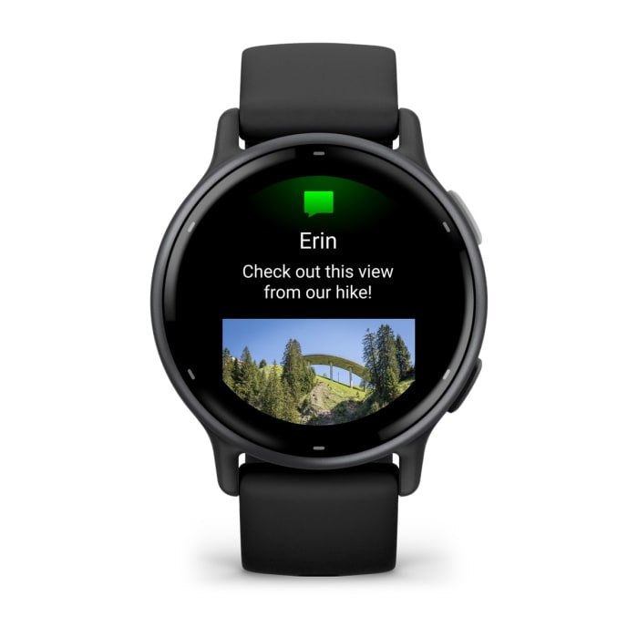 Garmin Vivoactive 5 – Smartwatch – 42,2 mm, 1,2", GPS, WLAN, AMOLED, Gorilla Glass, 50 m, Anthrazit