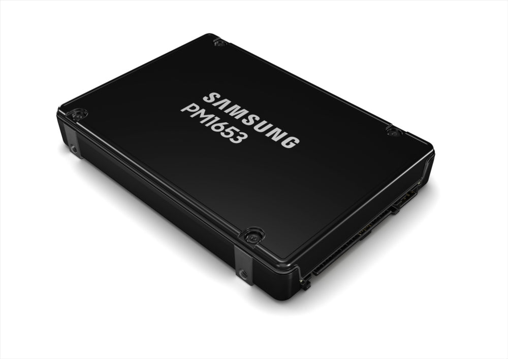 Samsung PM1653 – 2,5" SAS SSD, 15,4 TB