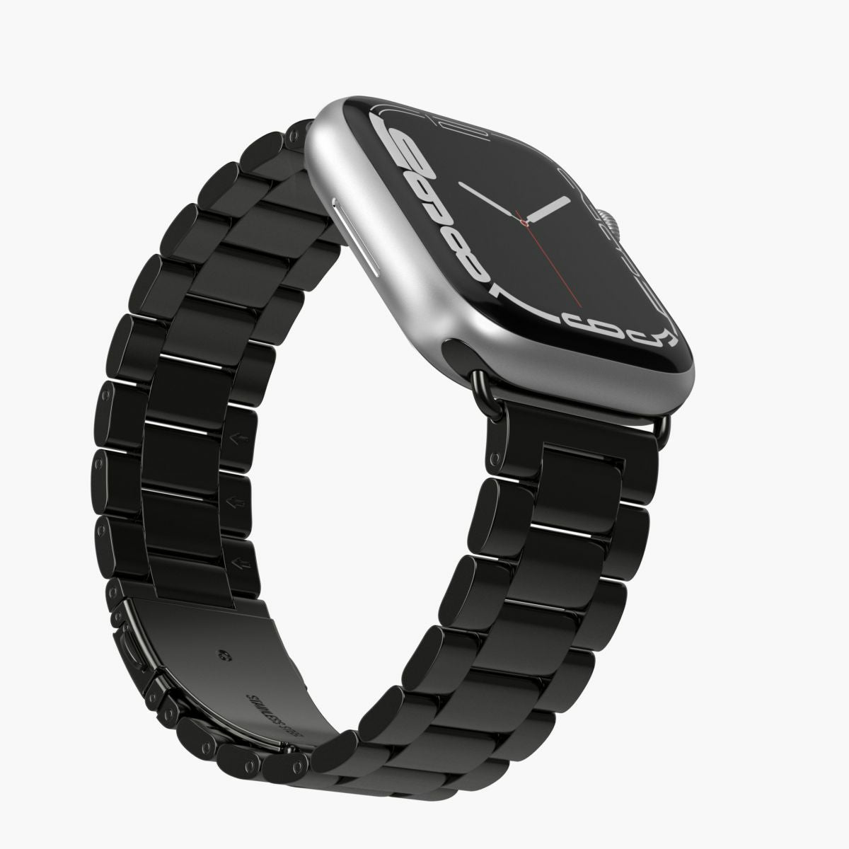 Vonmählen Link Bracelet 1 – Armband – für Apple Watch 38/40/41 mm, Schwarz, Edelstahl