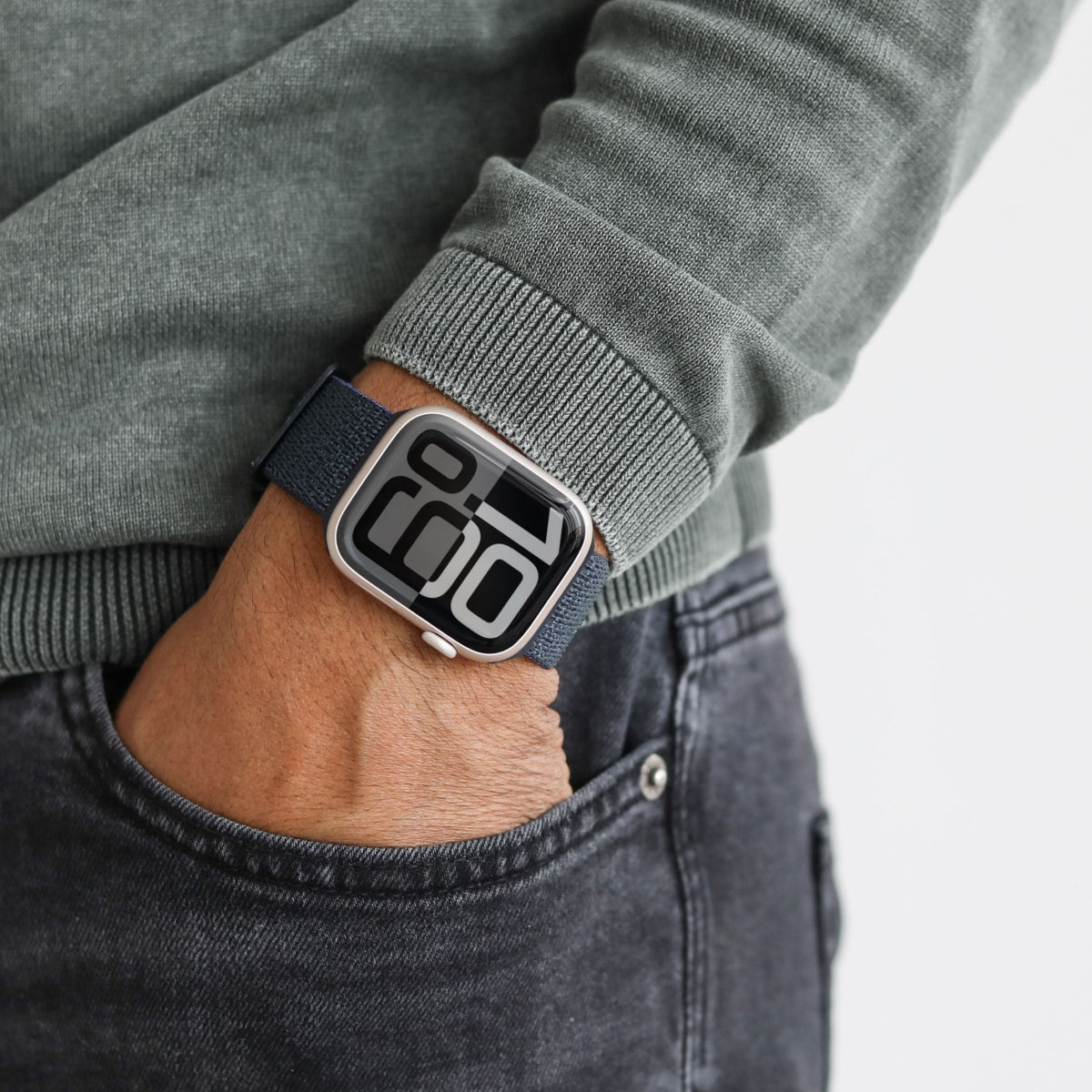 Vonmählen Fitness Loop 2 – Fitness Loop, Navy, für Apple Watch 40/41/42 mm