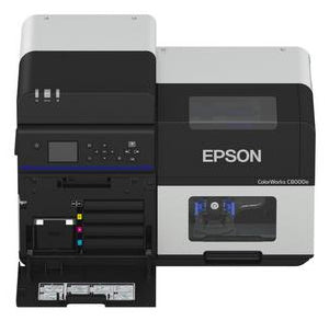 Epson ColorWorks C8000E – Farbetikettendrucker, Tintenstrahl, 25,4–112 mm, 600 × 1200 dpi, USB, WLAN, LAN