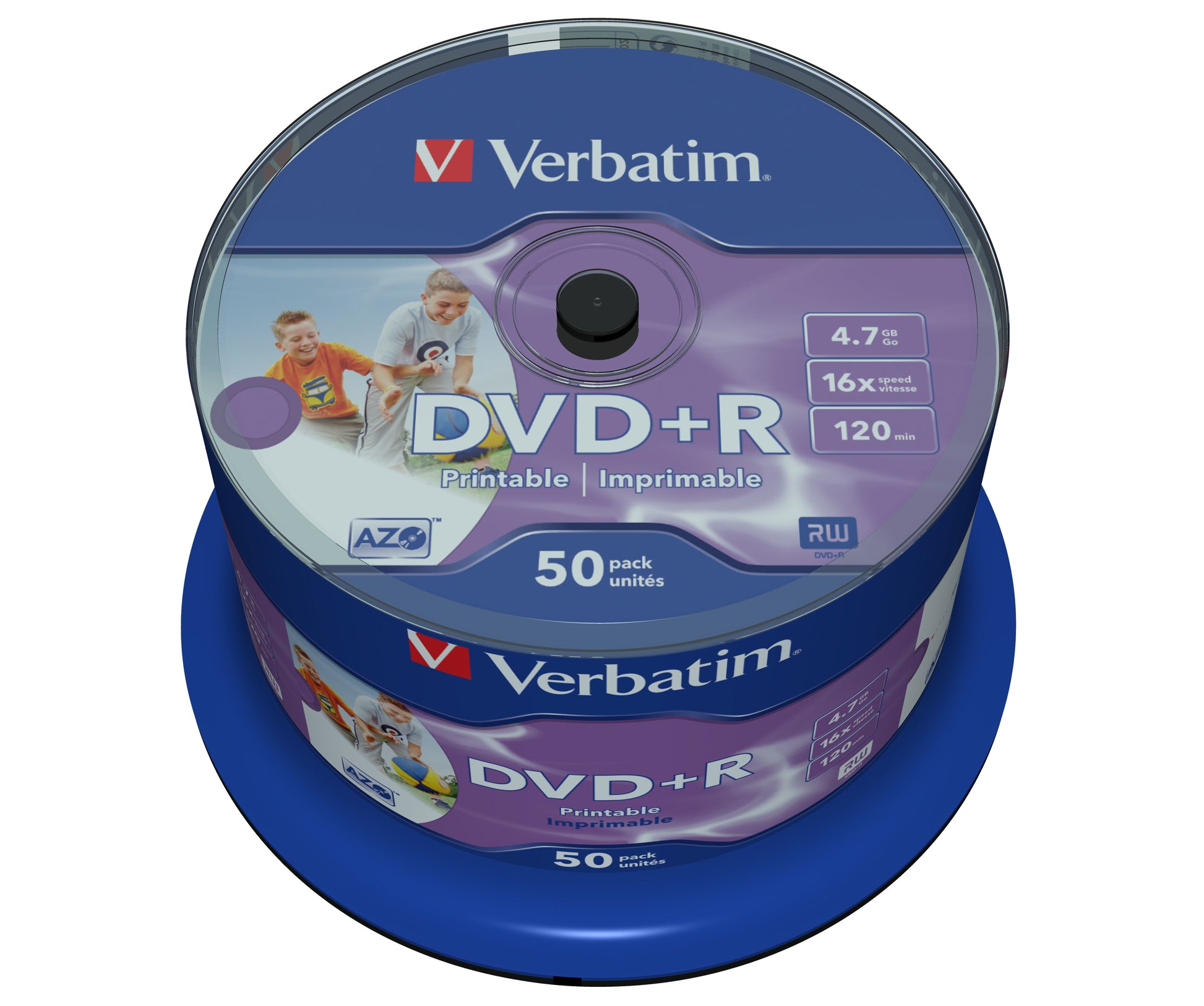 Verbatim DVD-R 4,7 GB – Spindel 50 Stück