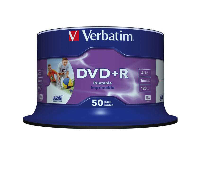 Verbatim DVD-R 4,7 GB – Spindel 50 Stück