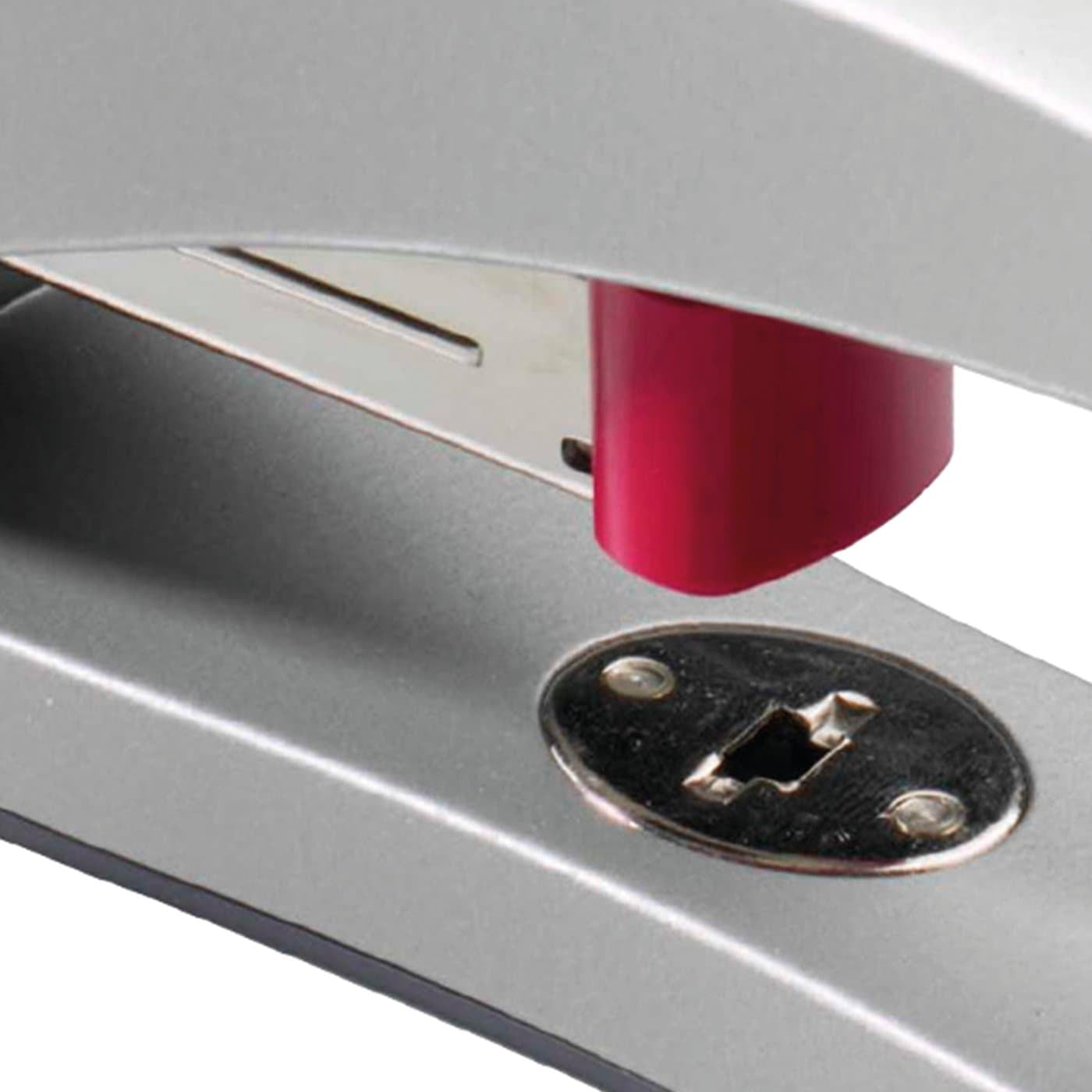 Rexel Odyssey – Blockhefter, 60 Blatt, Oberlademechanik, Einlegetiefe 65 mm, Silber