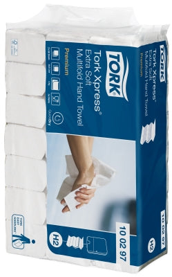 Tork Falthandtuch Xpress – W-Falz, 1-lagig, für Tork H2, 2100 Blatt