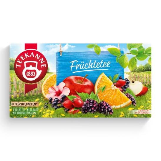 Teekanne Früchtetee Boysenbeere – Teebeutel 20 Beutel
