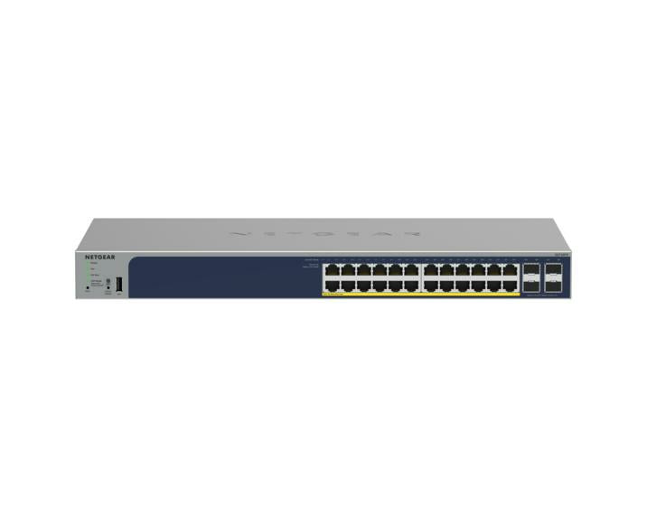NETGEAR GS752TPP – Managed Switch – 48×GbE, 4×SFP, L2/L3, PoE+, 19" Rack