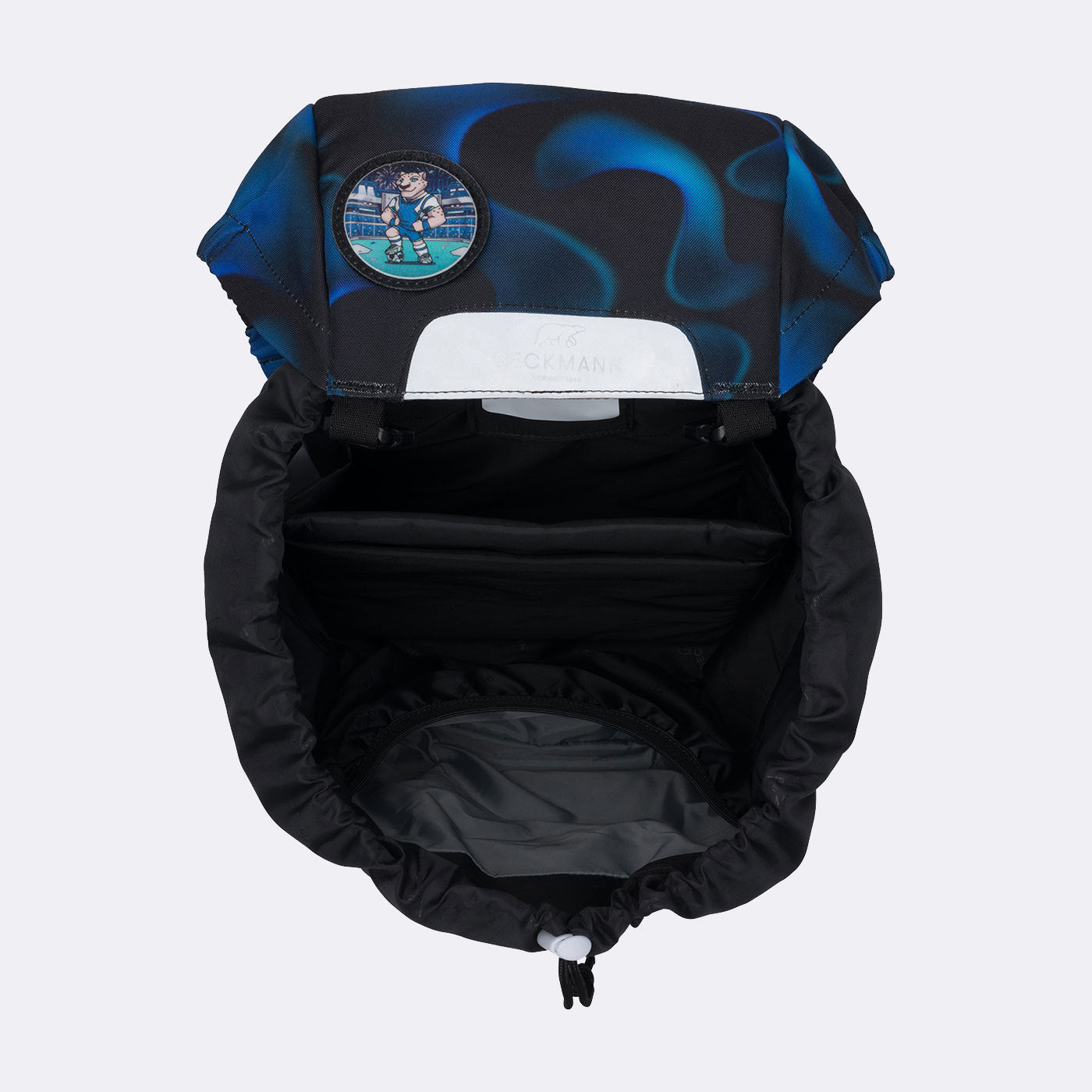 Beckmann Classic – Schulrucksack-Set 6-teilig, Fussball, 22 l, 24×37×25 cm