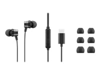 Lenovo In-Ear Kopfhörer – USB-C – mit Inline-Bedienung
