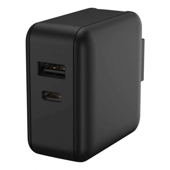 Ansmann Travel Charger TC230PD USB-Wandladegerät 30 W – USB-C×1, USB-A×1 – Schwarz