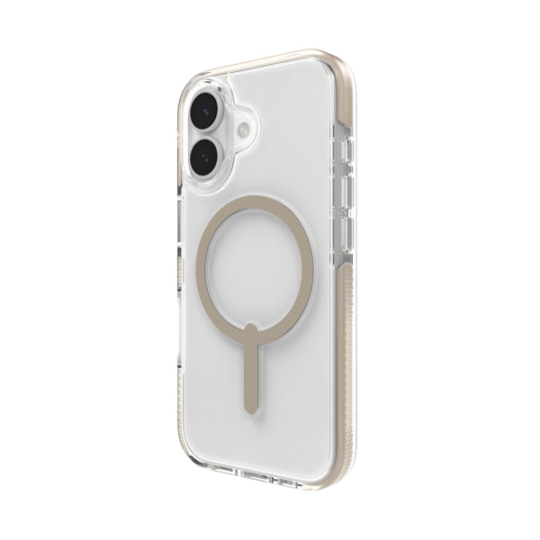 ZAGG Santa Cruz Snap Backcover – für Apple iPhone 17 – MagSafe, Graphen, Titan, bis 4 m sturzsicher