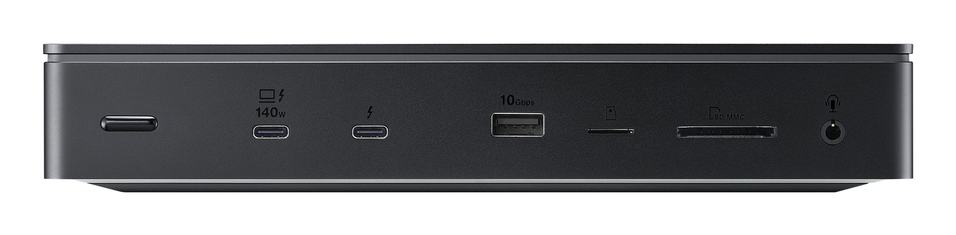 ASUS DC510 Thunderbolt-Hub – Thunderbolt 5, 4× USB-A, 140 W PD, 2,5GbE, SD/microSD, 3,5 mm Audio, TB5 × 3
