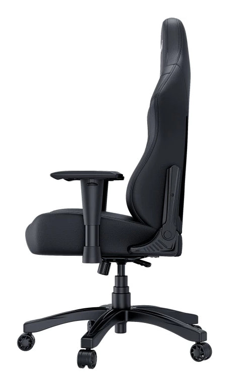 Anda Seat Konferenzstuhl Luna – 90 kg, Kunstleder, Schwarz