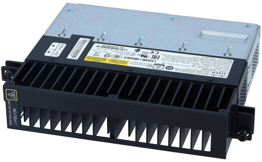 Cisco PWR-RGD-AC-DC-250 Netzteil 250 W – 100–240 V AC, 50–60 Hz – für IE4010/5000 – grau