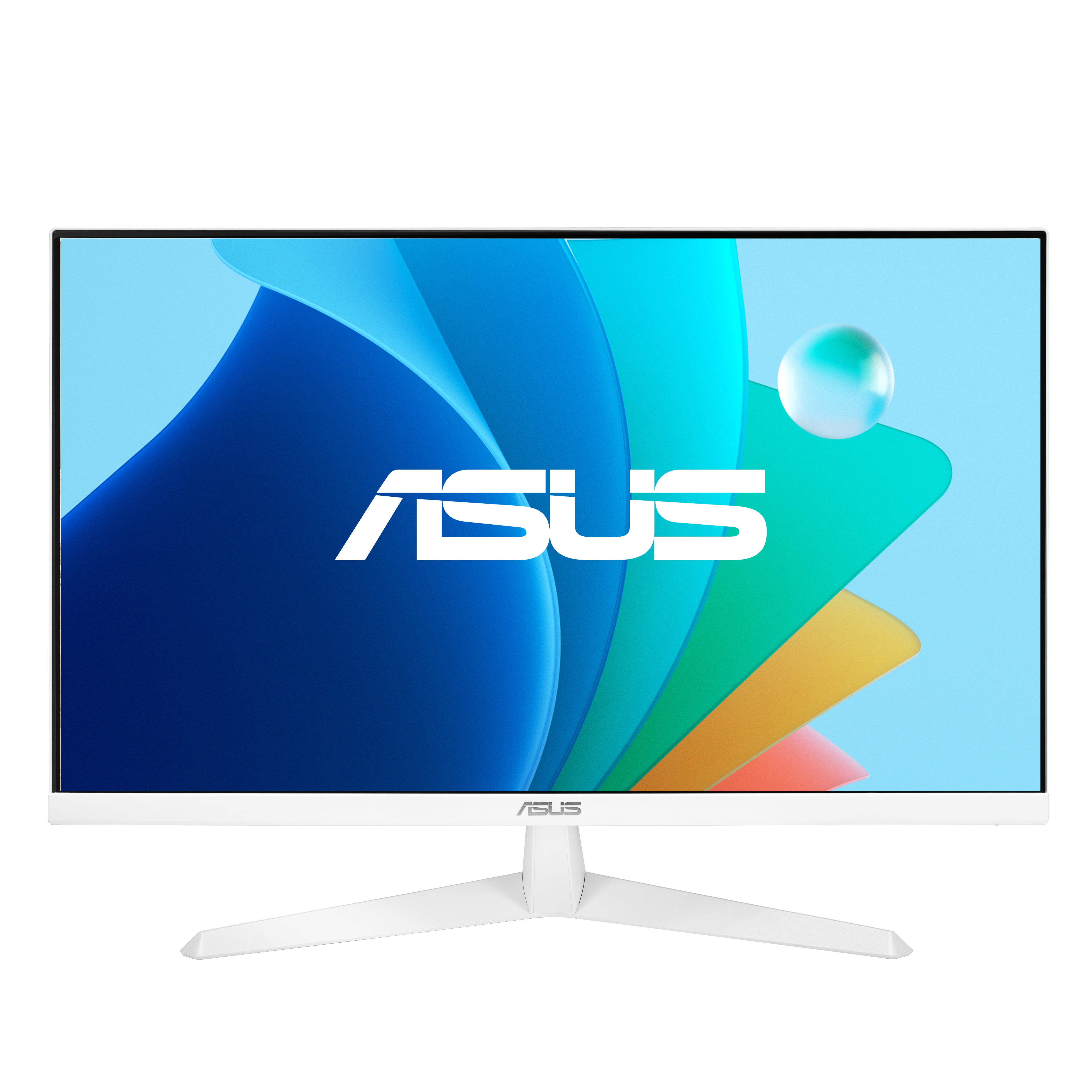 ASUS VY279HF-W – Monitor, 27", 1920 × 1080 (Full HD), IPS, 100 Hz, 250 cd/m², VESA 100 × 100, Weiss