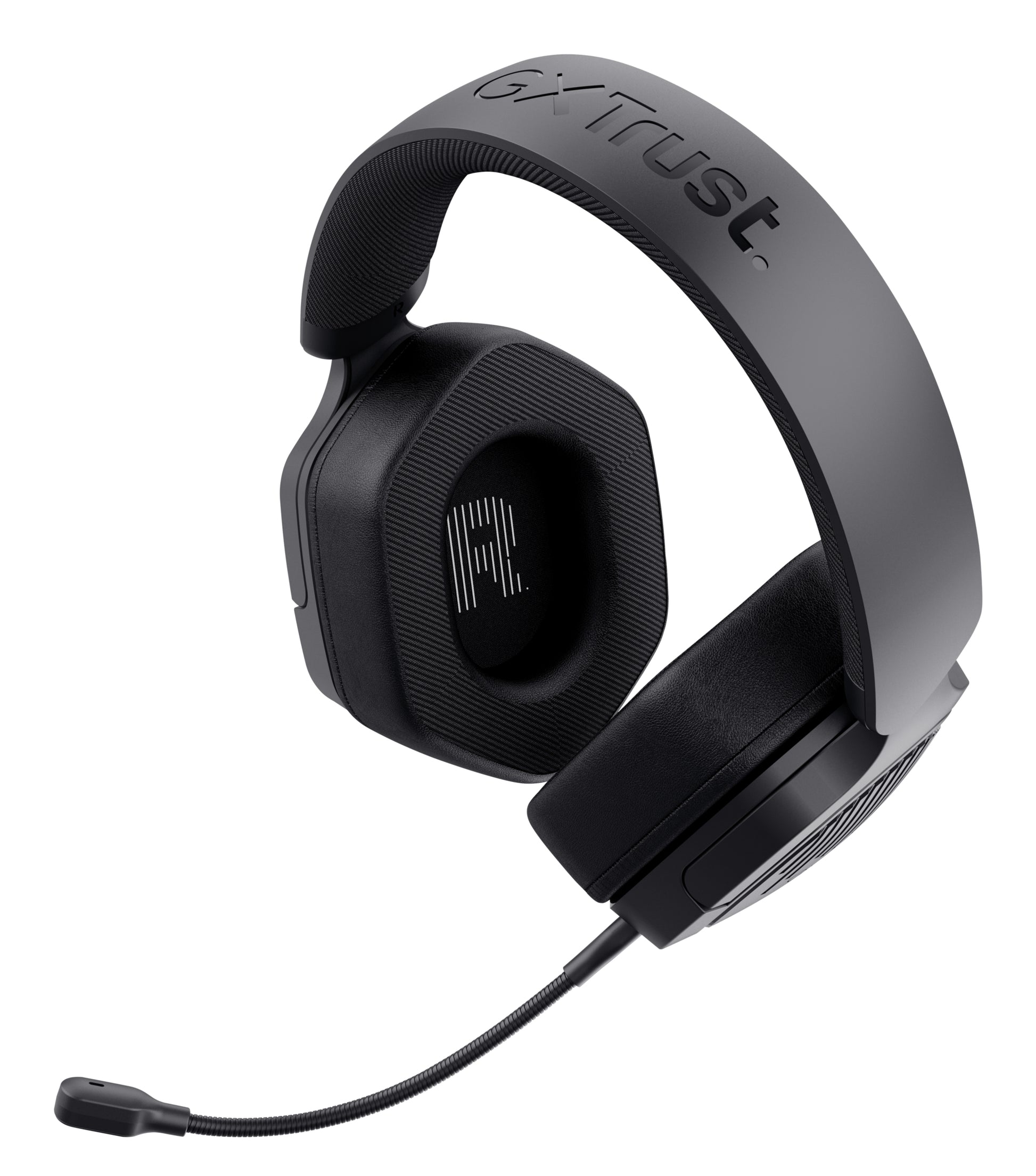 Trust GXT492 Carus Gaming-Headset – Over-Ear, Stereo, Kabelgebunden, 3,5 mm Klinke, Schwarz