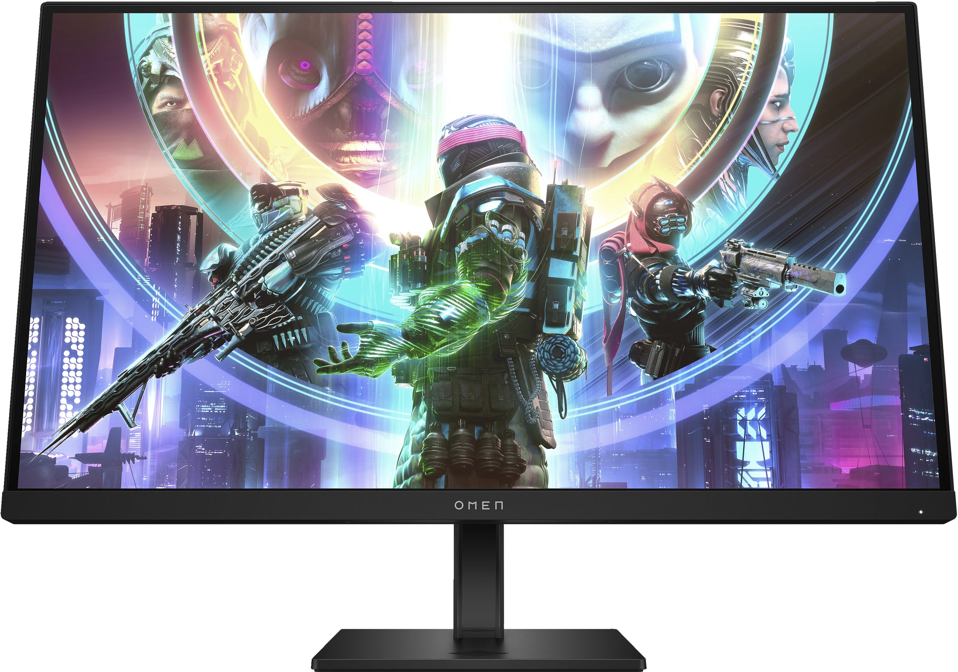 HP OMEN 27qs – Monitor, 27" 2560 × 1440 (WQHD), IPS, 240 Hz, 400 cd/m², VESA 100 × 100, Schwarz