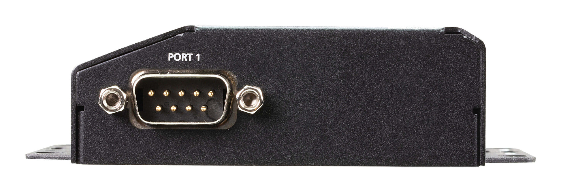 ATEN SN3401P – Serial-over-IP-Server – 1×RS‑232/422/485, 1×RJ45 10/100 Mbit/s, PoE (IEEE 802.3af), DIN-Schiene