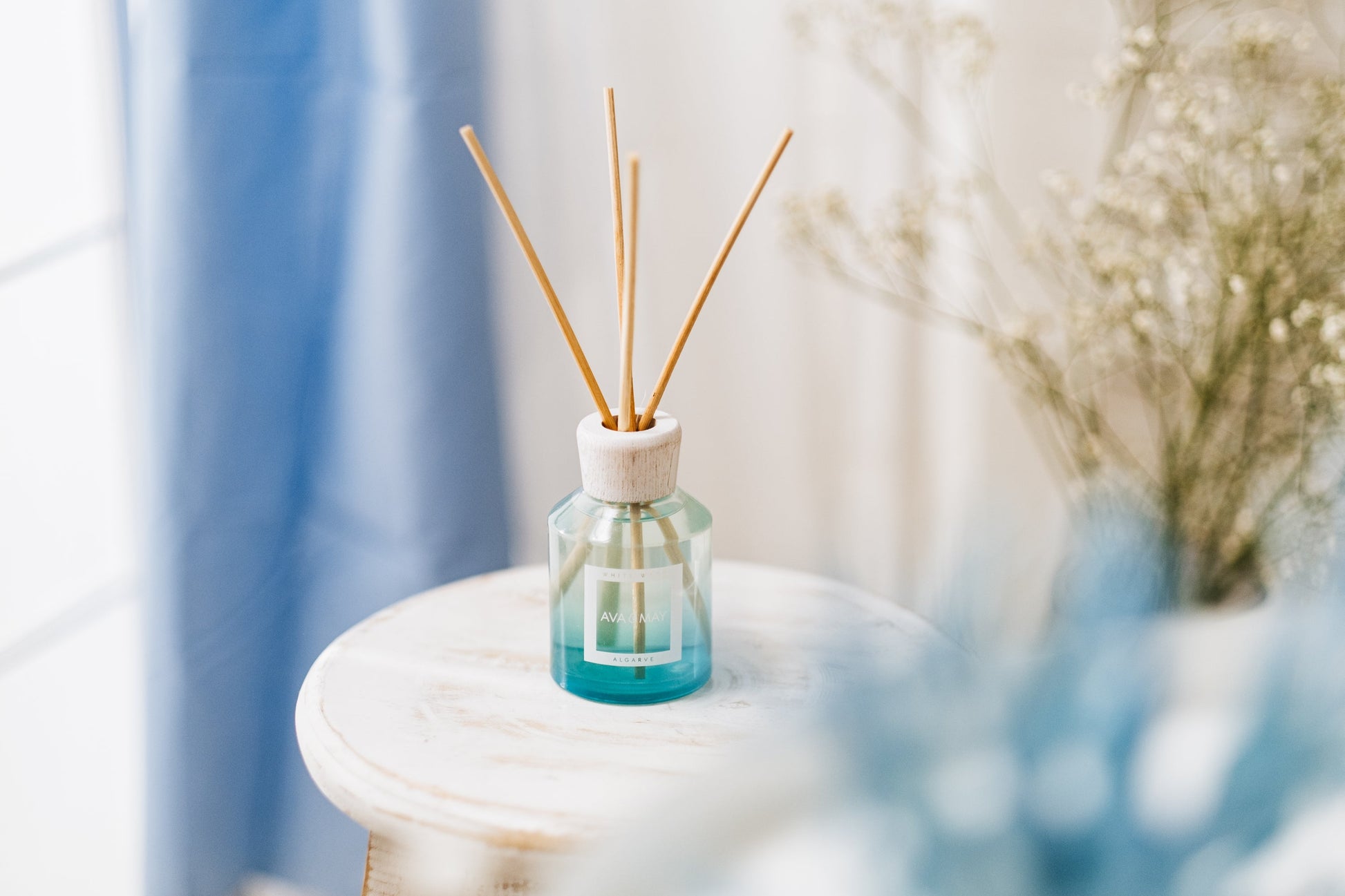 AVA & MAY Duftstäbchen White Wash Meersalz – 100 ml