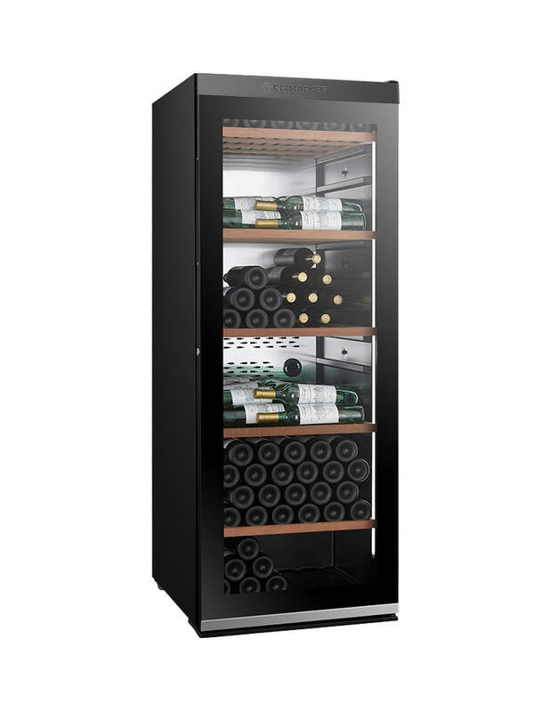 Climadiff Weinkühlschrank MILLESIME 200B – 389 l, 220/240 V, Kompressor, Energieeffizienzklasse F
