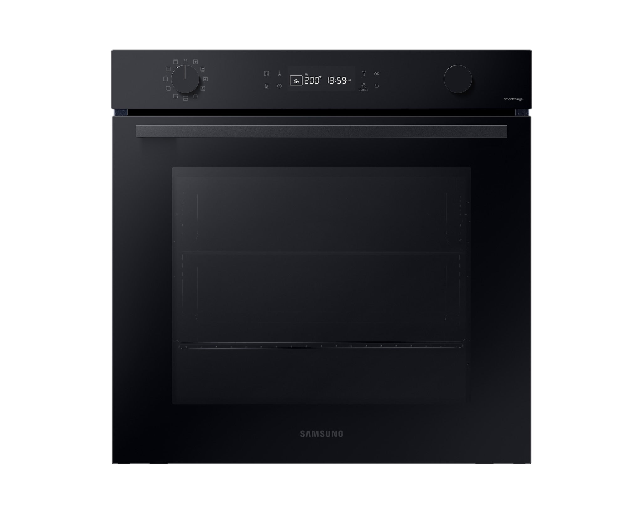 Samsung Einbau-Backofen NV7000 NV7B41201AK/U3 – 76 l, Grill & Heissluft, 3850 W – schwarz