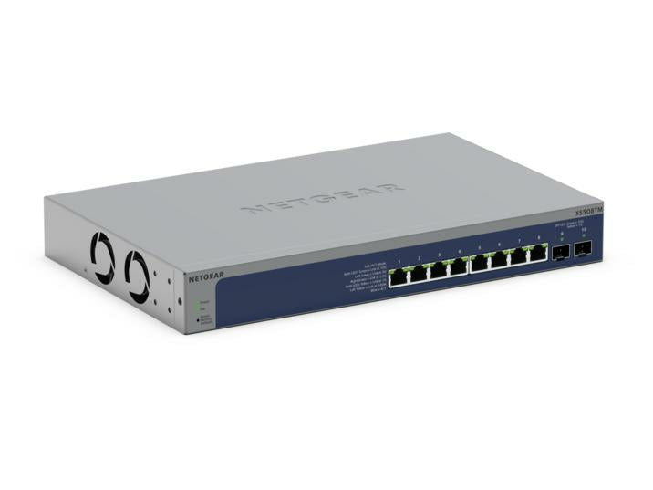 NETGEAR XS508TM – Managed Switch – 8×10G, 2×SFP+, L2/L3
