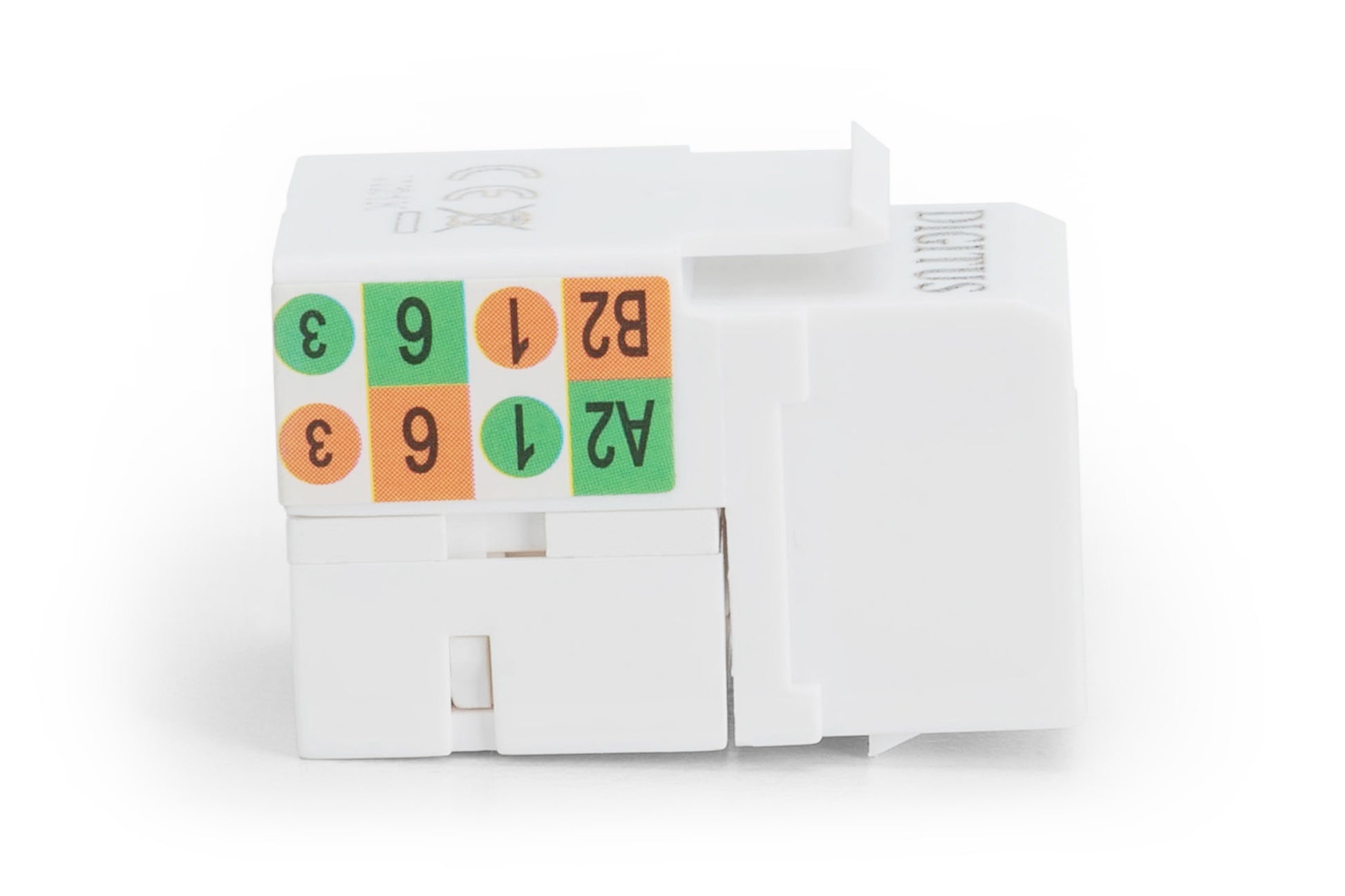 Digitus Keystone-Modul CAT 6 – ungeschirmt, RJ-45, Schwarz, 35×20×25 mm