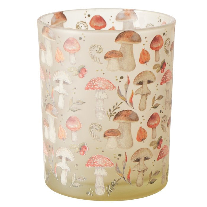 Boltze Windlicht – Glas, mehrfarbig – Ø 12 × 10 cm – 1-teilig