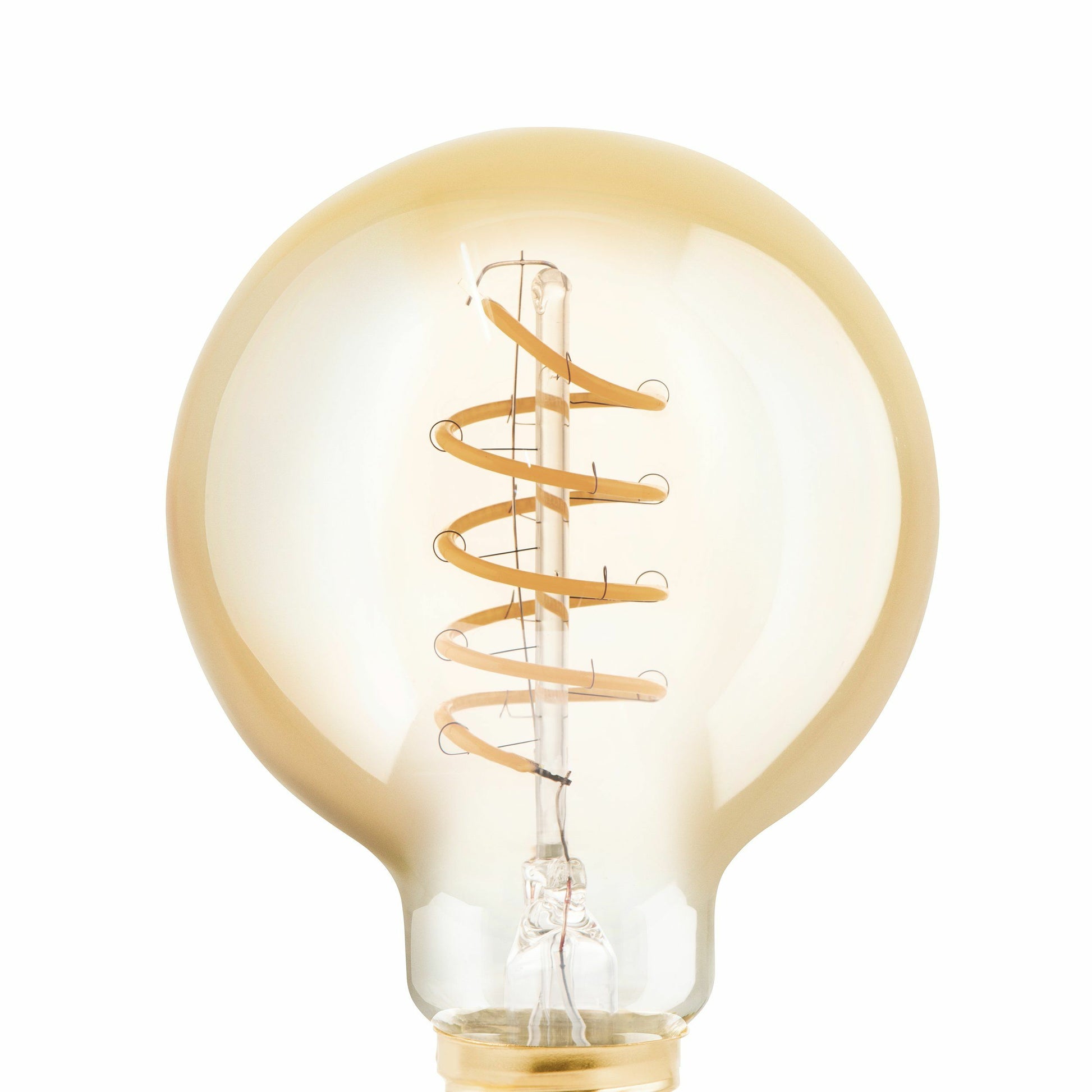 EGLO Leuchtmittel E27 Globus – Warmweiss 2000 K, 245 lm, 4 W – IP20 – 1 Stk., Glas