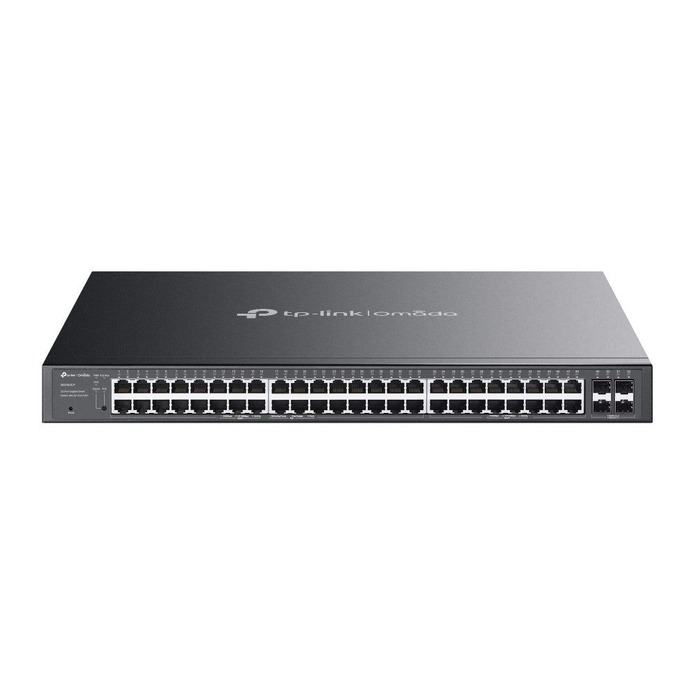 TP-Link SG2452LP – Verwalteter L2/L2+ Switch – 48× 1G, 4× SFP, PoE+, PoE-Budget 230 W, 19", 1U
