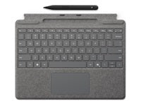 Microsoft Surface Pro 10/11 Type Cover – Tastatur, US-Layout (EN), mit Slim Pen – für Surface Pro 10/11