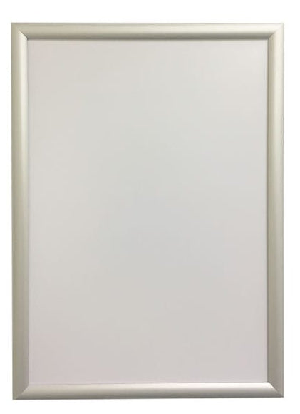 Q-CONNECT Plakatrahmen – A3 Hochformat, Silber, Metall, Rahmen 32 mm – 1 Stk