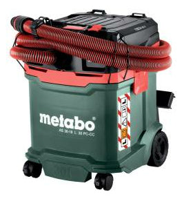 Metabo Absauganlage AS 36-18 L 30 PC CC – 2-in-1, 2000 mAh, 30 l, Akkubetrieb