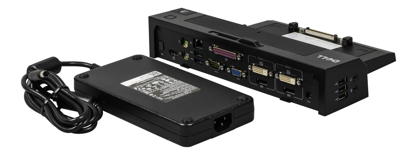 DELL E-Port Advanced Dockingstation – Docking-Connector, 2× DP, 4× USB-A, für Precision M4700/M4800