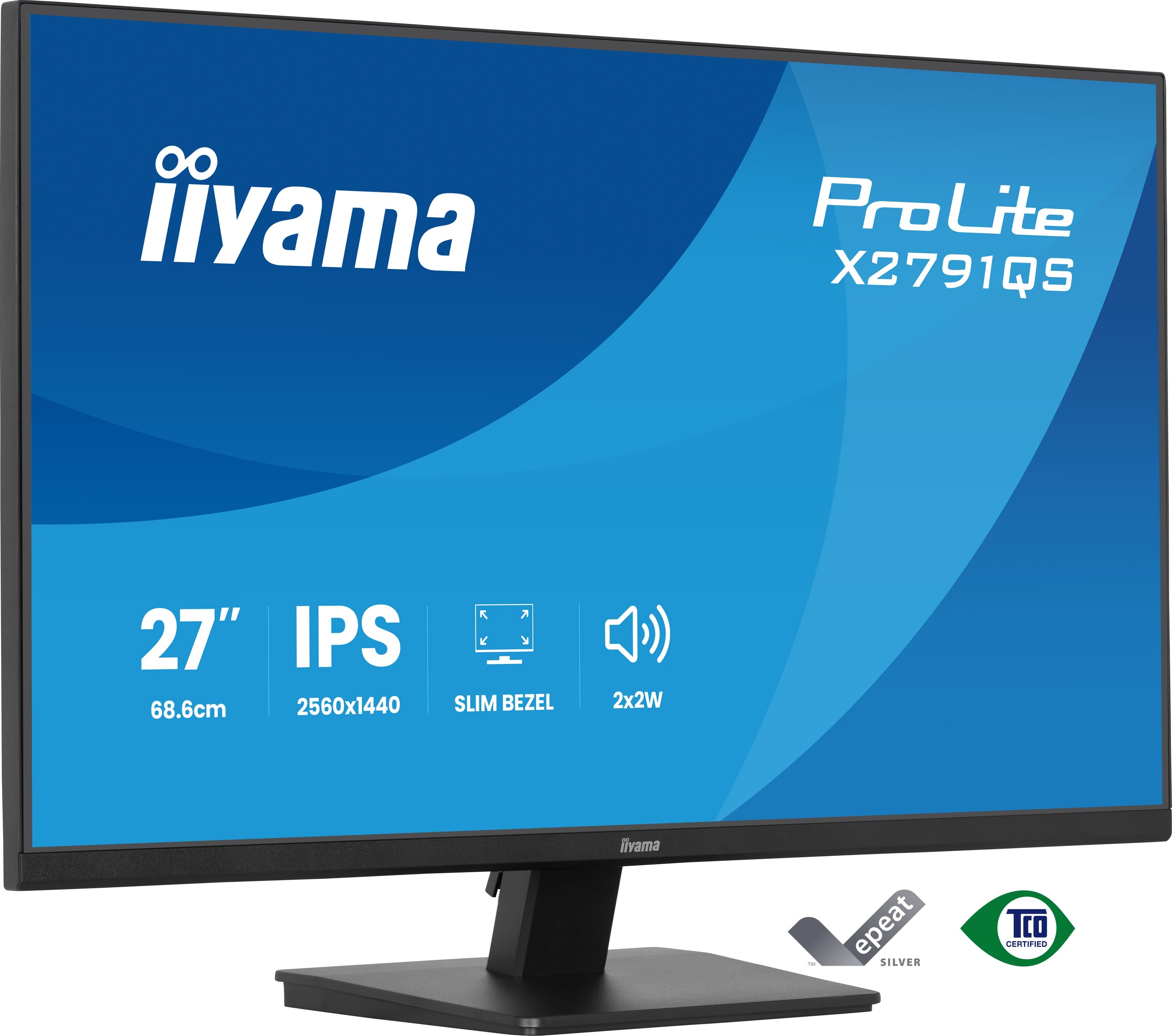 iiyama ProLite X2791QS-B1 – 27", 2560 × 1440 (WQHD), IPS