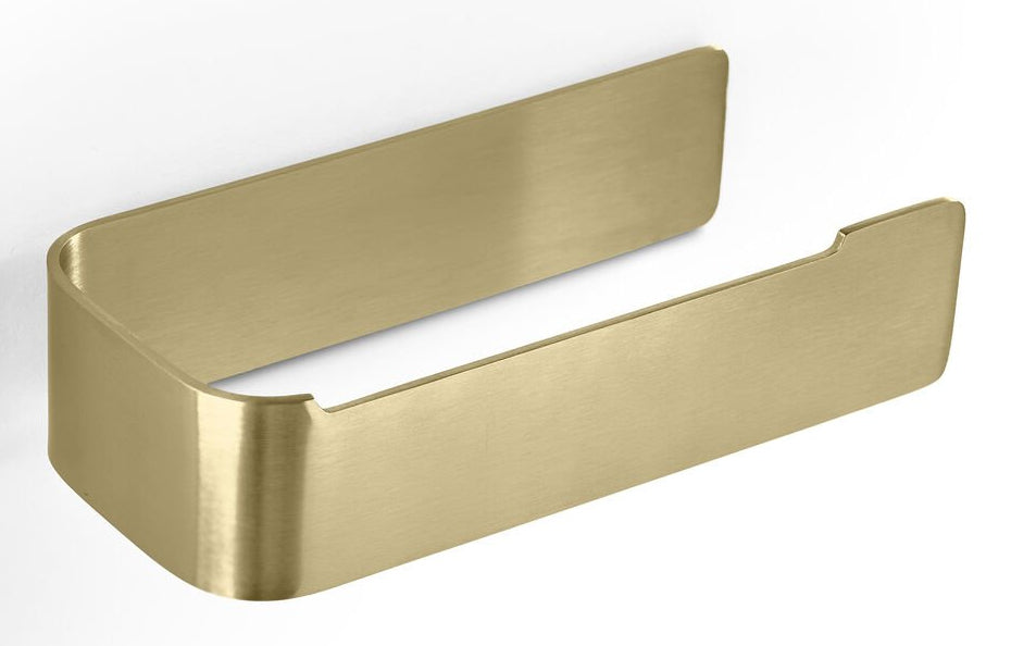 Zone Denmark Toilettenpapierhalter – Messing, Gold, Wandmontiert, 7,6 × 16,4 × 4 cm